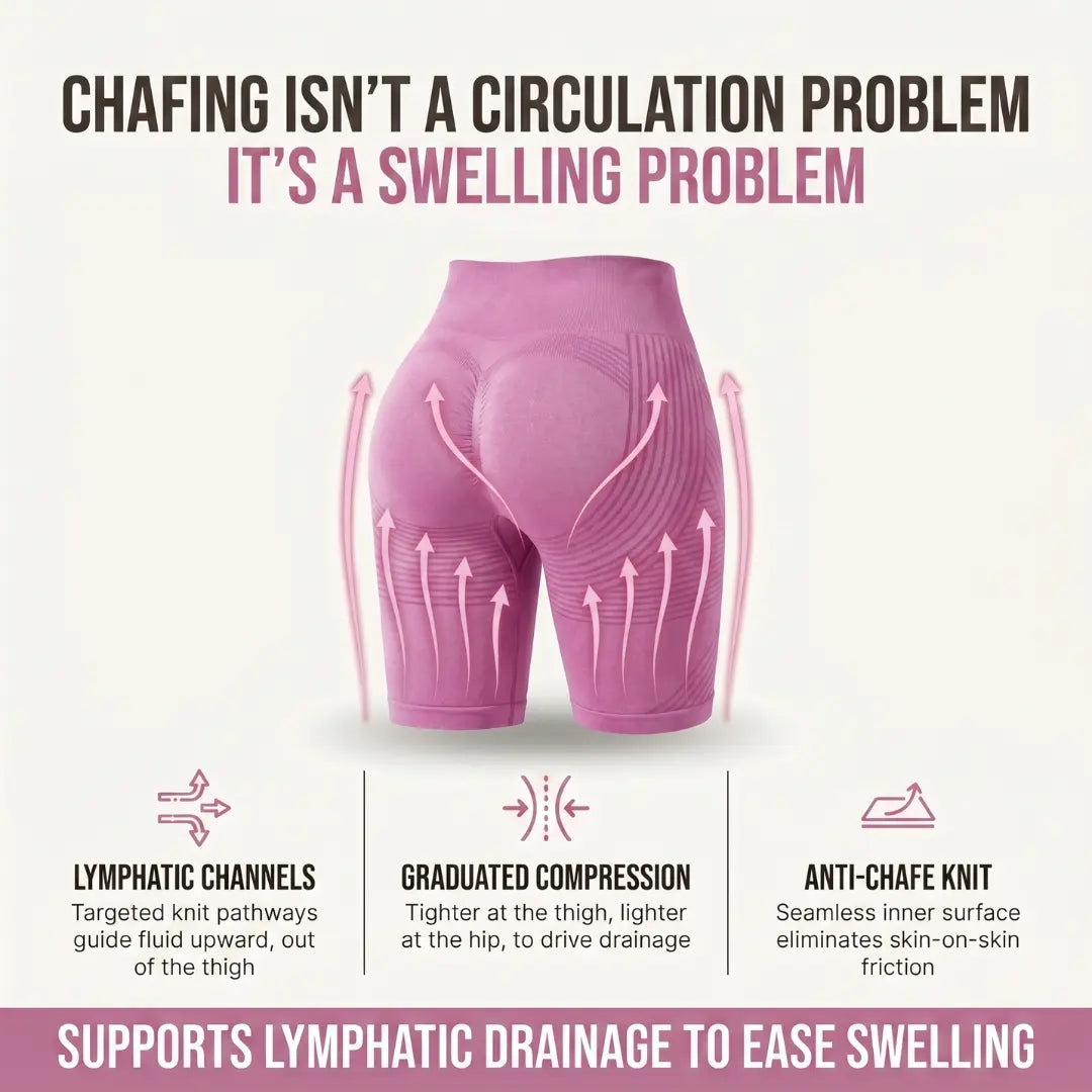 Anti-Chafing 3D Short Legging