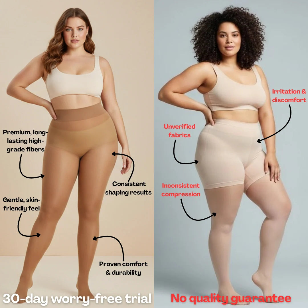 Anti-cellulite Tights - Redefine your silhouette effortlessly (3-Pack)
