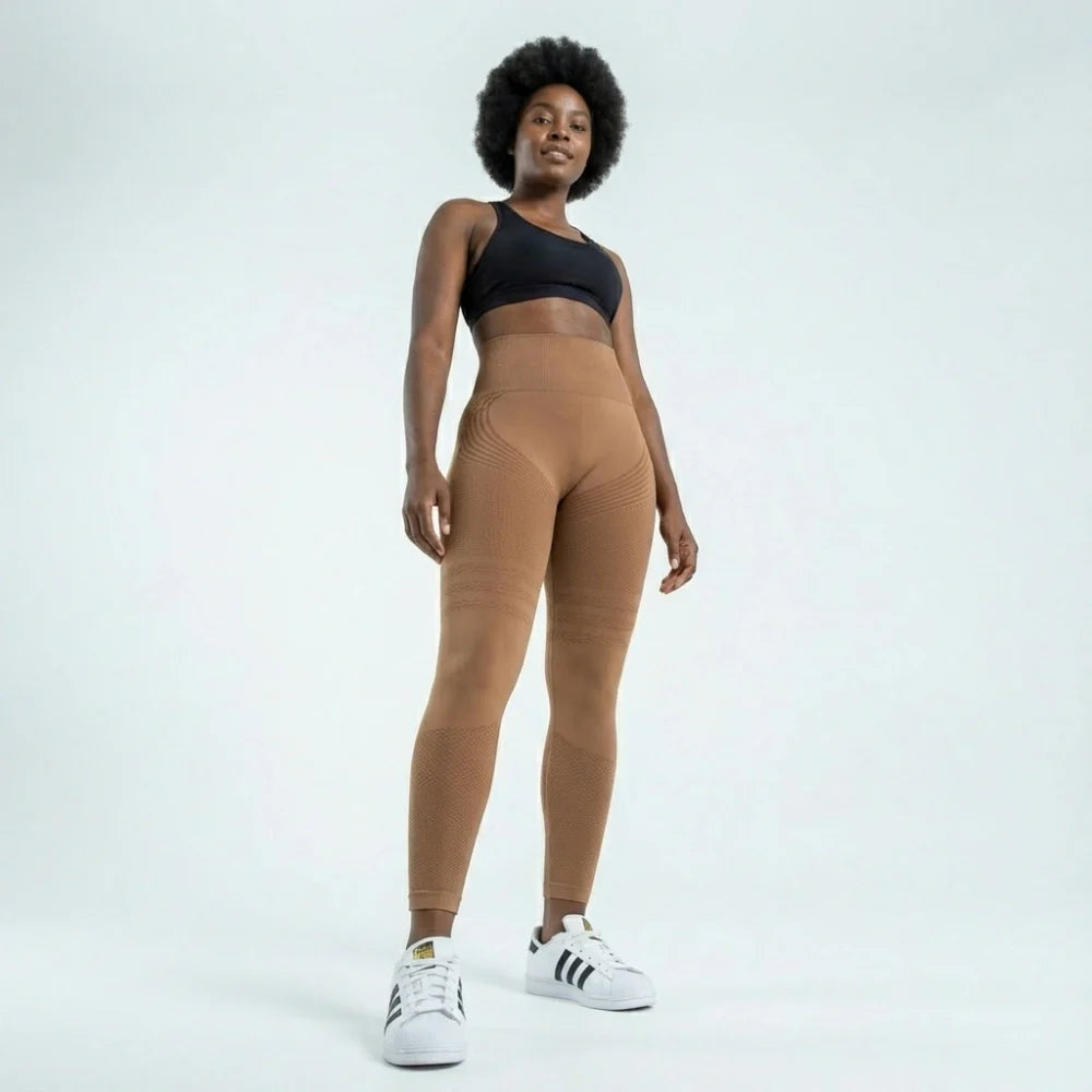 Cellumove 3D Leggings - Brown Coffee