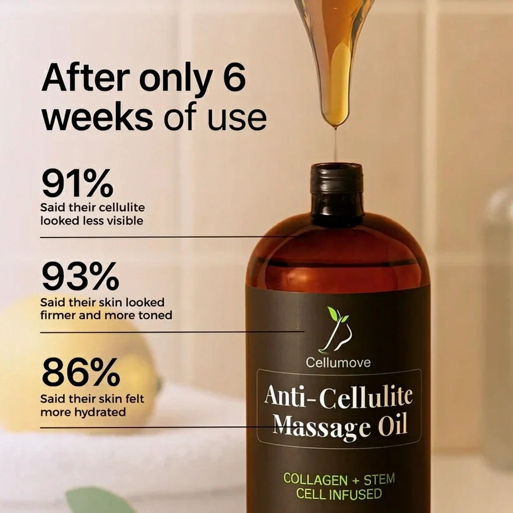 Anti-Cellulite Massage Oil 150ml - Cellumove™
