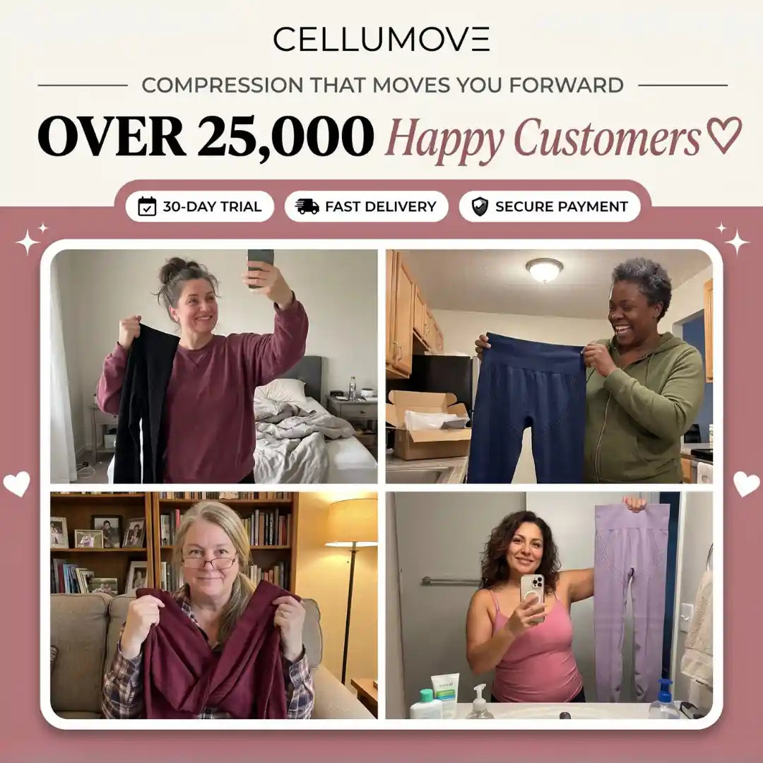Cellumove 3D Legging – Say goodbye to lipoedema pain and swelling naturally.